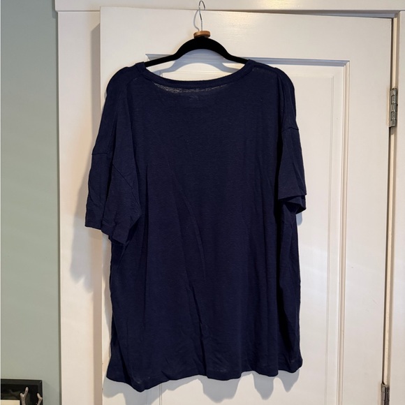 Aerie Dark Blue Tee - Picture 2 of 3